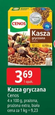 Kasza gryczana Cenos promocja w Leclerc
