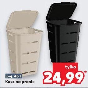 Kosz na pranie 45 l promocja w Kaufland