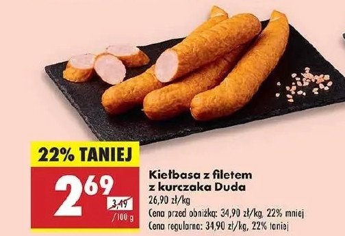 Kiełbasa z filetem Silesia duda promocja