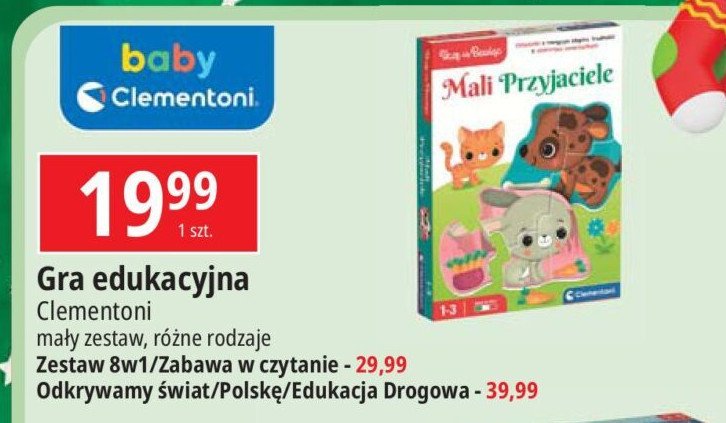 Dopasowanka mali przyjaciele Clementoni promocja w Leclerc