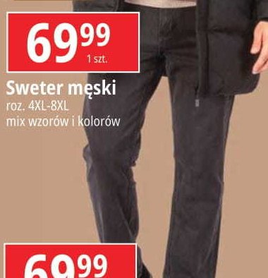 Sweter męski 4xl-8xl promocja