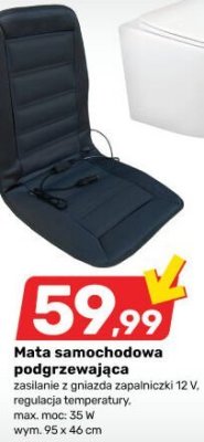 Mata samochodowa podgrzewająca promocja w Bricomarche