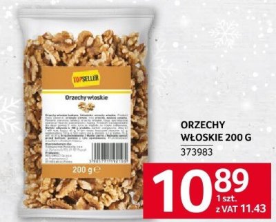 Orzechy włoskie 200 g promocja w Selgros