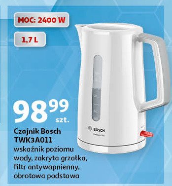 Czajnik twk 3a011 Bosch promocja