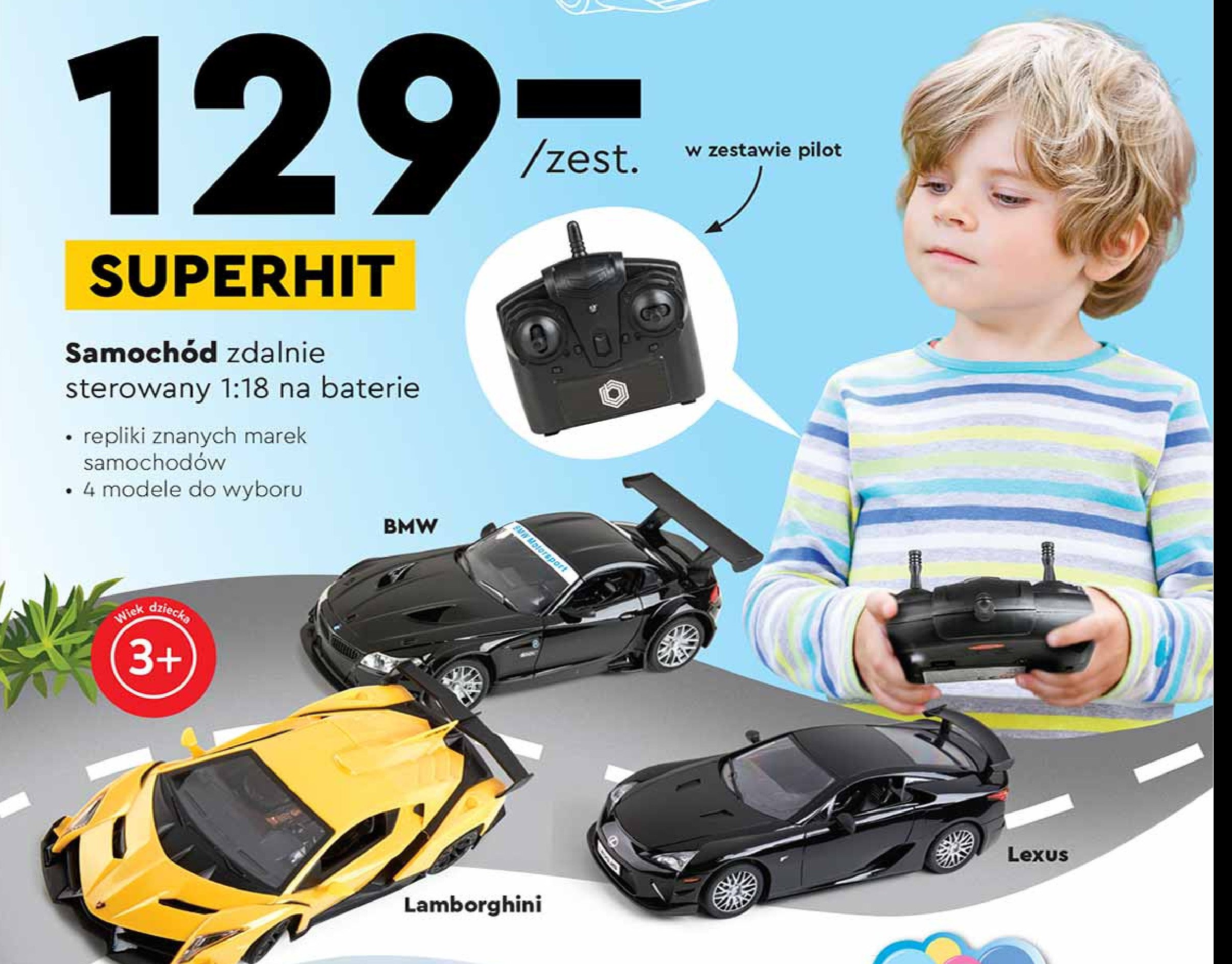 Samoch贸d bmw 1:18 promocja