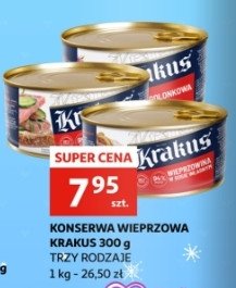 Wieprzowina w sosie własnym Krakus animex promocja