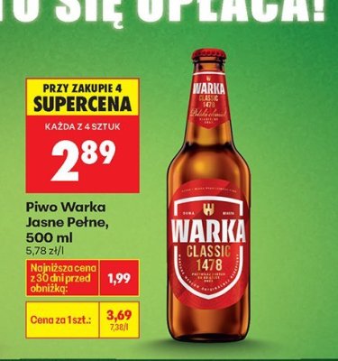 Od poniedziałku, Z ladą tradycyjną, strona 67 promocja w Biedronka