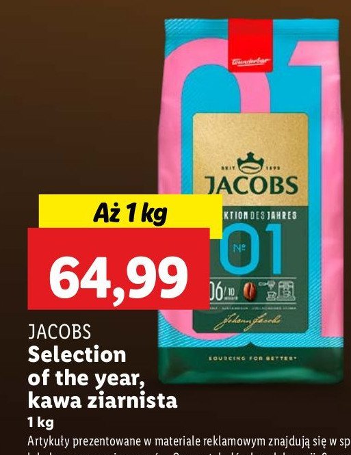 Kawa 01 Jacobs selection promocja w Lidl