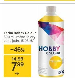 Farba do wnętrz yellow Hobby (farby) promocja