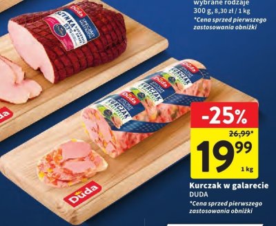 Kurczak w galarecie DUDA promocja w Intermarche