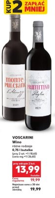 Wino 0,75 l, różne rodzaje promocja w Kaufland