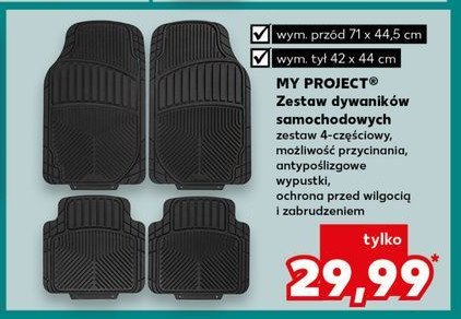 Dywaniki samochodowe K-classic myproject promocja