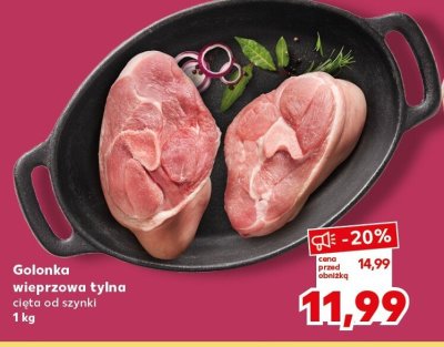 Golonka wieprzowa tył na ciasto od szynki promocja w Kaufland