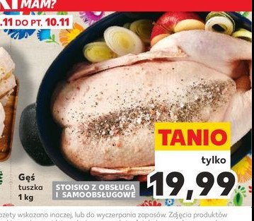 Gęś świeża promocja