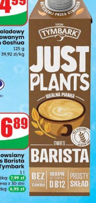 Napój owsiany Just Plants Barista  promocja w Dino