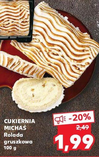 Rolada gruszkowa promocja