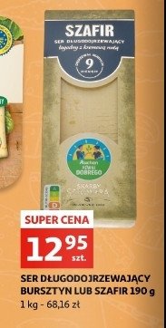 Ser bursztyn Auchan pewni dobrego promocja