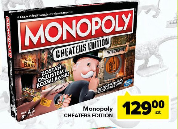 Monopoly cheaters edition Hasbro gaming promocje