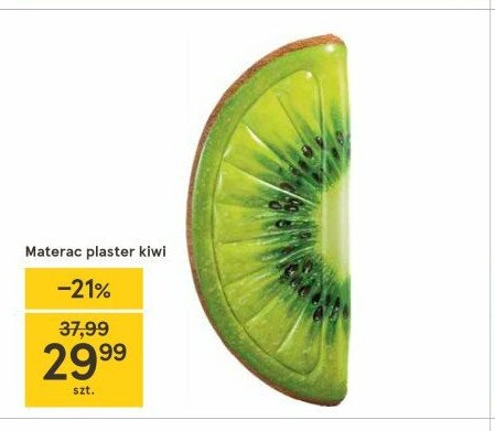 Materac w kszta艂cie kiwi promocja