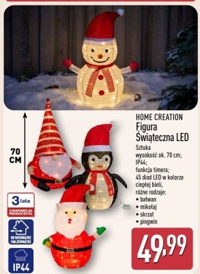 Figura Świąteczna LED  promocja w Aldi
