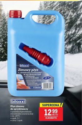 Płyn zimowy do spryskiwaczy biloxxi promocja w Makro