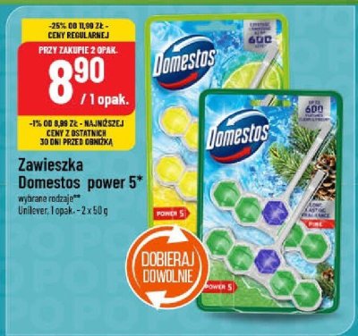Zawieszka do WC power 5+ promocja w POLOmarket