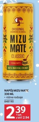Napój Mizu Mate 330 ml promocja w Selgros