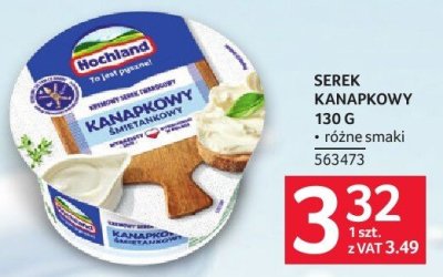 Serek kanapkowy SEREK KANAPKOWY 130 g 563473 promocja w Selgros