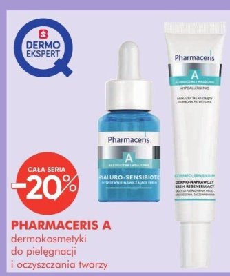Dermokosmetyki PHARMACERIN A do pielęgnacji i oczyszczania twarzy promocja w Super-Pharm