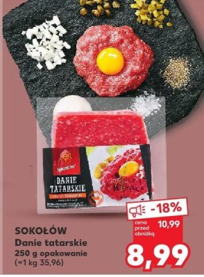 Danie tatarskie Soko艂贸w promocja w Kaufland