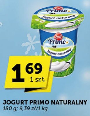 Jogurt Primo Naturalny promocja w ABC