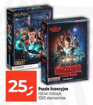 Puzzle licencyjne różne rodzaje, 1000 elementów promocja w Dealz