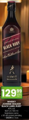 Whisky Johnnie walker black label promocja w Twój Market