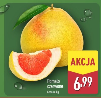 Pomelo czerwone promocja w Aldi