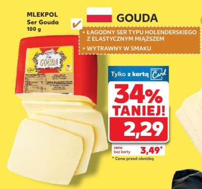 Ser gouda holenderska Jansen promocja w Kaufland