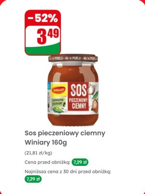 Sos pieczeniowy ciemny  promocja w Dino