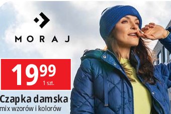 Czapka damska Moraj promocja w Leclerc