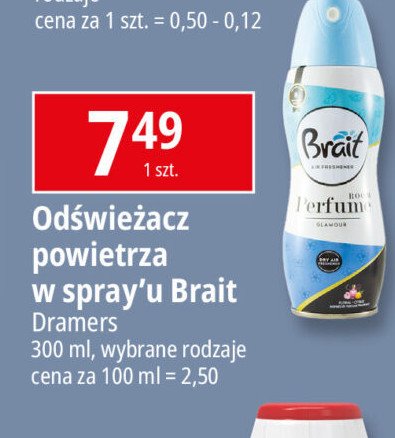 Odświeżacz glamour Brait room perfume promocja w Leclerc