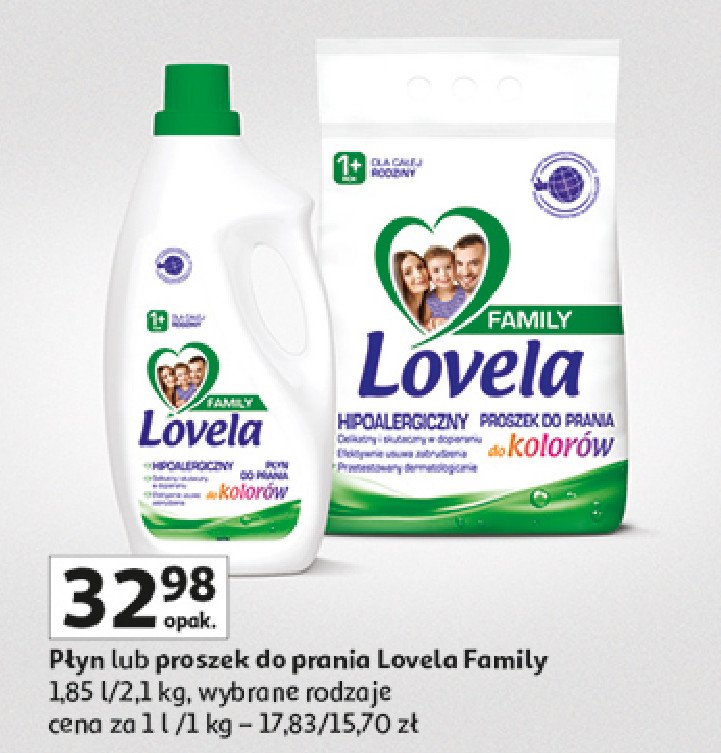 Mleczko do prania do bieli Lovela promocja