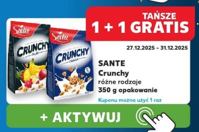 Płatki Crunchy różne rodzaje promocja w Kaufland