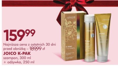 Zestaw kosmetyków JOICO K-PAK szampon 300 ml + odżywka 250 ml promocja w Super-Pharm