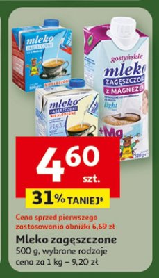 Mleko zagęszczone promocja w Auchan