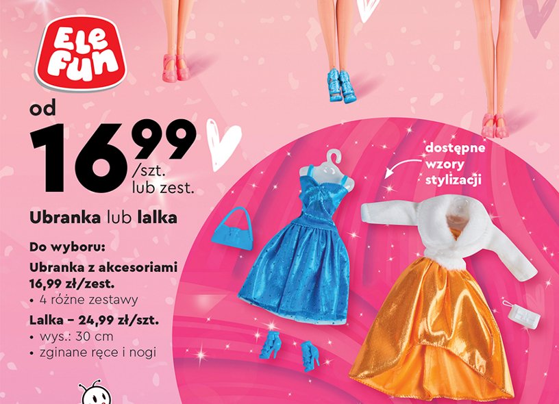 Lalka 30 cm Elefun promocja