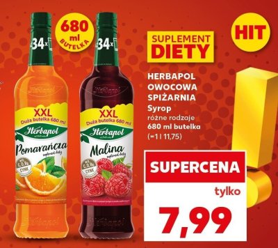 Syrop owocowa spiżarnia Malina promocja w Kaufland