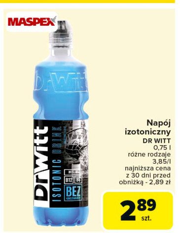 Napój multiwitamina Dr witt promocja