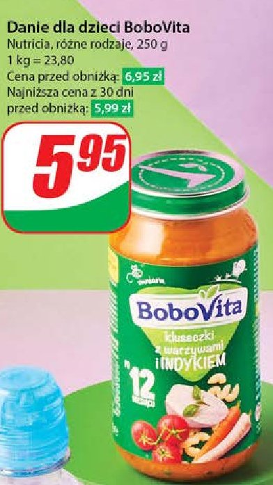 Kluseczki z warzywami i indykiem Bobovita promocja