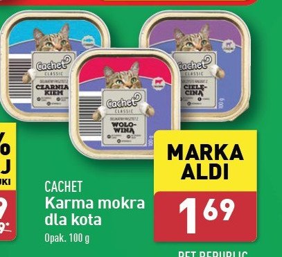 Karma dla kota ryba Cachet promocja