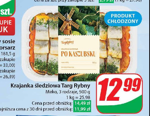 Śledzie po kaszubsku Pomorski targ rybny promocja