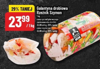 Galantyna drobiowa Rzeźnik Szymon promocja w POLOmarket