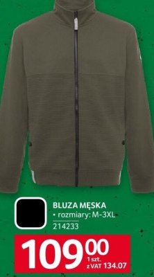 Bluza męska • rozmiary M-3XL promocja w Selgros